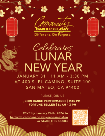 CBB San Mateo celebrates Lunar New Year