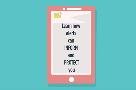 infographic: learn how alerts can inform and protect you