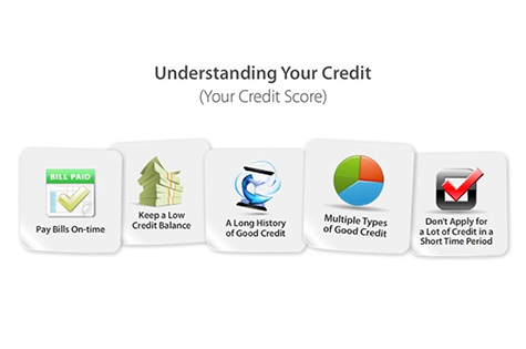 infographicL understanding your credit (your credit score)