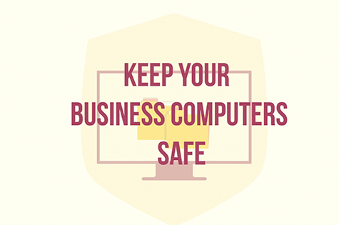 infographic: keep your business computers safe